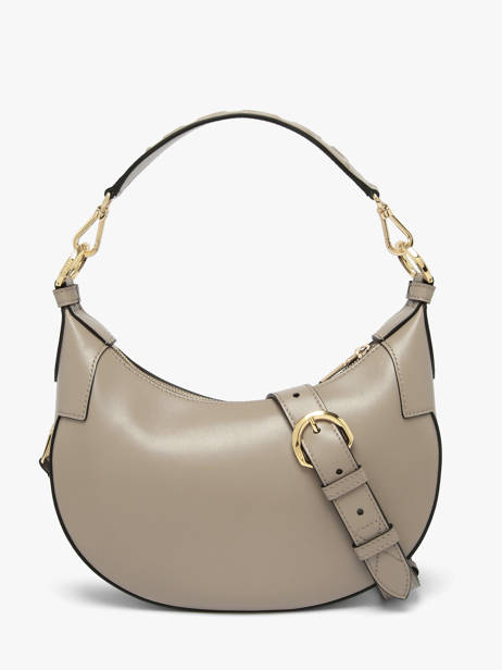 Shoulder Bag Origami Leather Lancel Gray origami A13313 other view 4