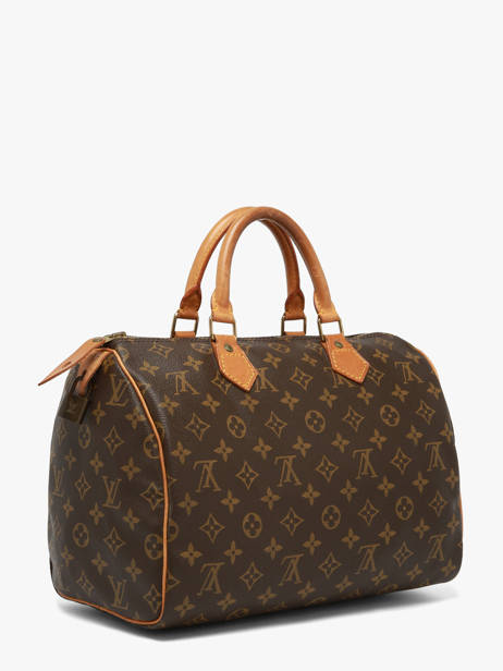 Handbag Second Life Louis vuitton Brown second life VI0912 other view 2