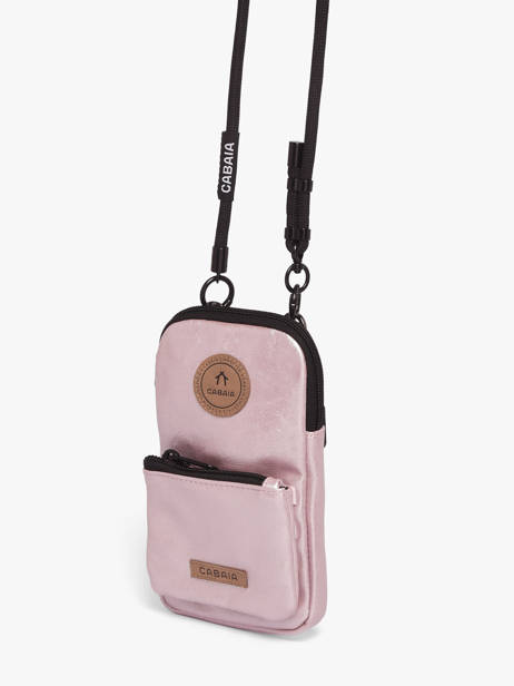 Porte Téléphone  Cabaia Rose accessoire PHONEBAG vue secondaire 2