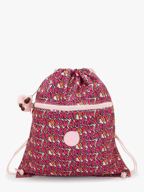 Gym Bag Supertaboo Kipling Pink back to school KI5637