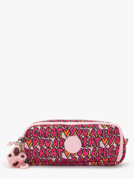 3-compartment Pouch Back To School Kipling Pink back to school KI3560