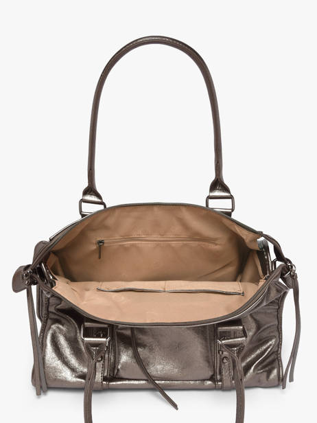 A4 Size Shoulder Bag Gallantry Silver format a4 5B other view 1