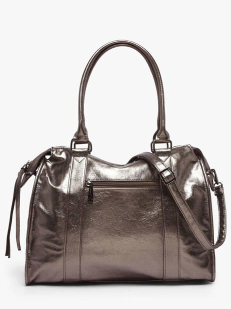 A4 Size Shoulder Bag Gallantry Silver format a4 5B other view 2