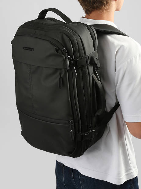 Backpack David jones Black business PC057 other view 1