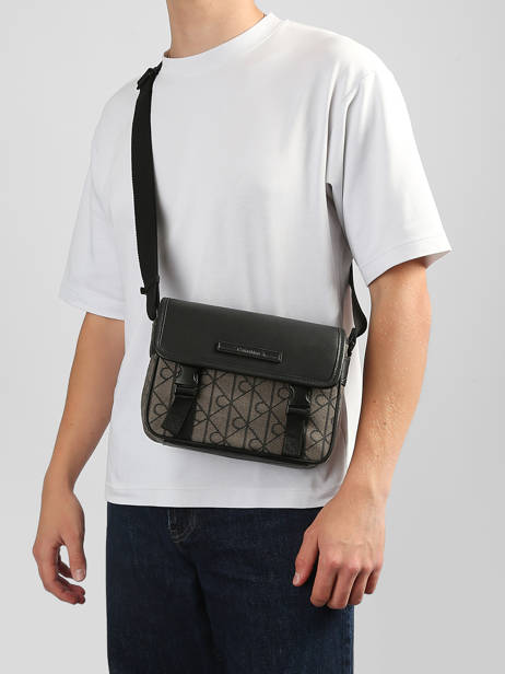Crossbody Bag Calvin klein jeans Black mixed emblem 4D3451G other view 1