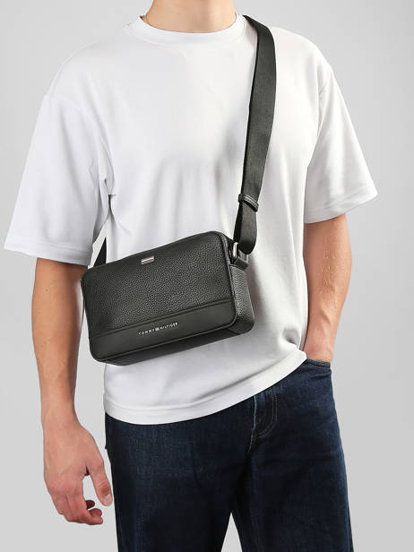 Crossbody Bag Tommy hilfiger Black central AM14435 other view 1