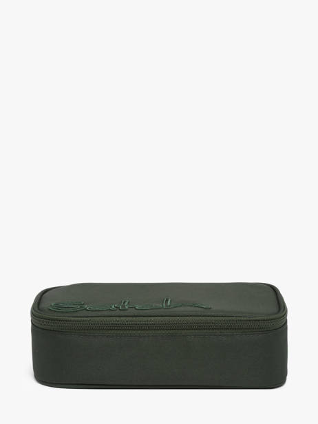 Trousse 1 Compartiment Satch Vert pencil case 1203