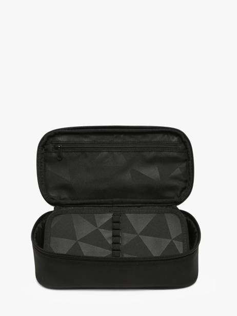 1 Compartment Pouch Satch Black pencil case 1203 other view 2