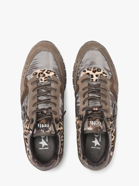Sneakers Plateforme Cetti Marron women SRA vue secondaire 3