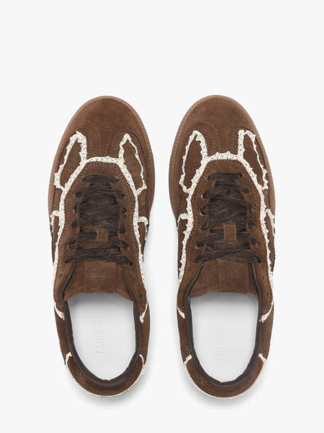 Sneakers Tb.490 En Cuir Alohas Marron women 10082307 vue secondaire 3
