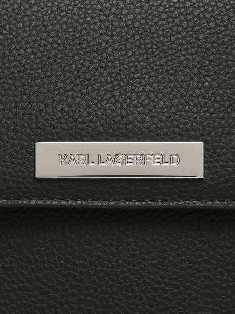 Sac Bandoulière K Ikon Cuir Karl lagerfeld Noir k ikon B3W30125 vue secondaire 3