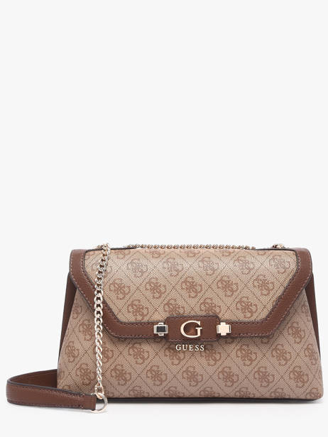Shoulder Bag Lindsey Guess Brown lindsey SG974921