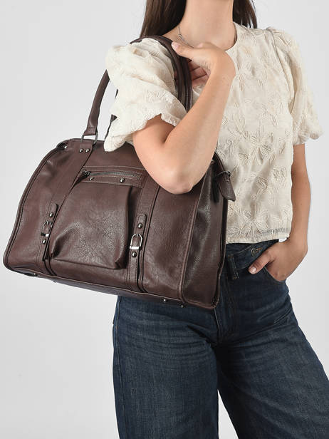 Shoulder Bag Format A4 Gallantry Brown format a4 3 other view 1