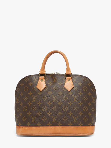 Sac Porté Main Second Life Louis vuitton Marron second life F9JIQXUI