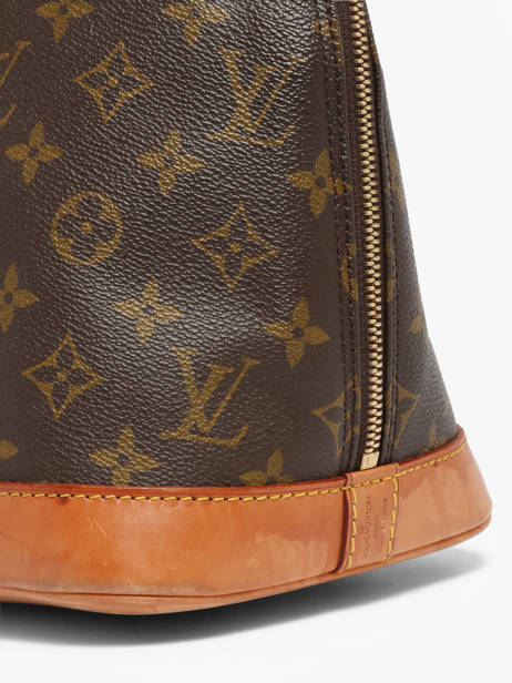 Sac Porté Main Second Life Louis vuitton Marron second life F9JIQXUI vue secondaire 4