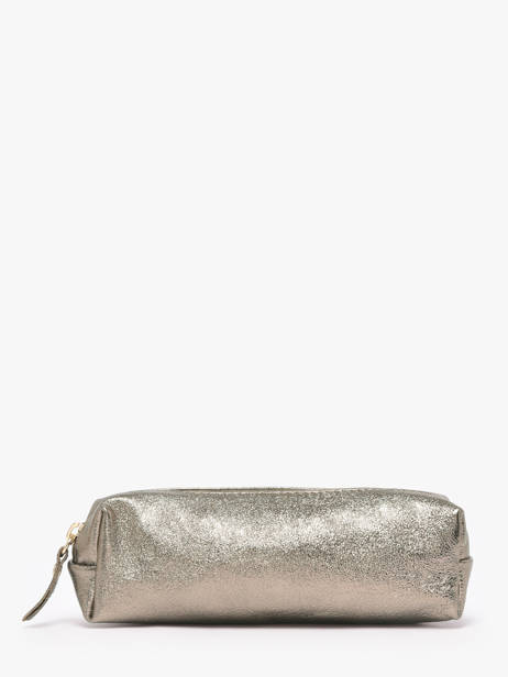 Trousse Cuir Milano Argent nine NI22116O