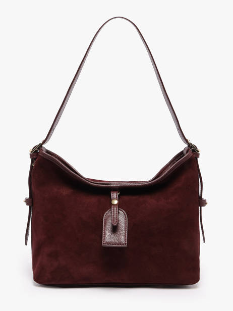 Sac Porté épaule Velvet Caviar Cuir Milano Rouge velvet caviar VC250610