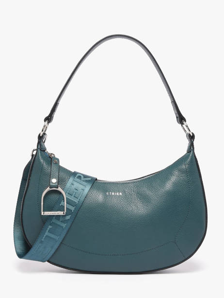 Medium Leather Altesse Shoulder Bag Etrier Blue altesse EALT017M