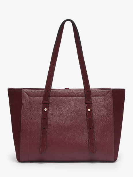 Sac Porté épaule Altesse Suede Cuir Etrier Rouge altesse suede EASU088S vue secondaire 5