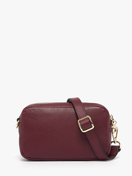 Sac Bandoulière Tradition Cuir Etrier Rouge tradition ETRA141S vue secondaire 5