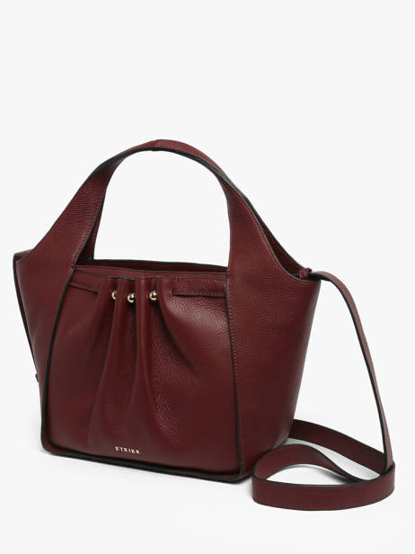 Sac Porté Main Foudre Cuir Etrier Rouge foudre EFOD238M vue secondaire 3