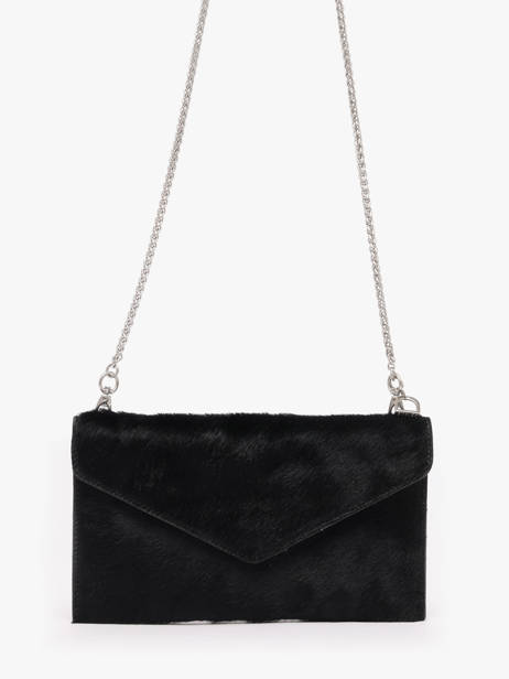 Medium Leather Paddock Clutch Bag Etrier Black paddock TLOS1670 other view 3