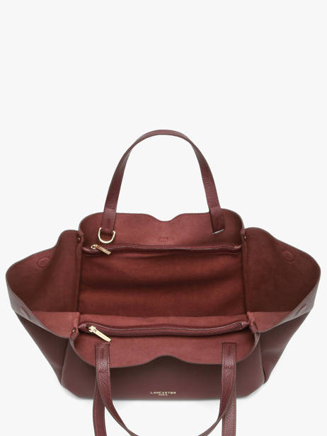 Sac Porté épaule Milano Horizon  Cuir Lancaster Rouge milano horizon  83 vue secondaire 3