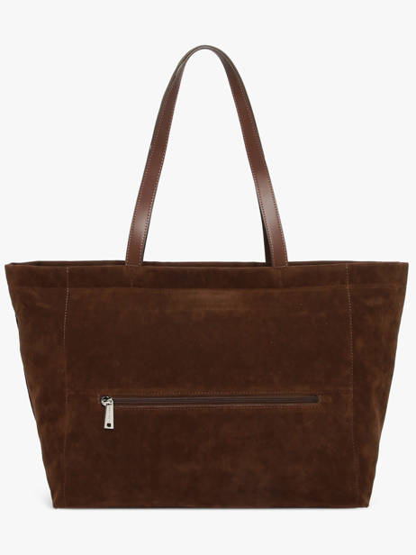 Sac Porté épaule Suedine Kba Polyester Lancaster Marron suedine kba 63 vue secondaire 4
