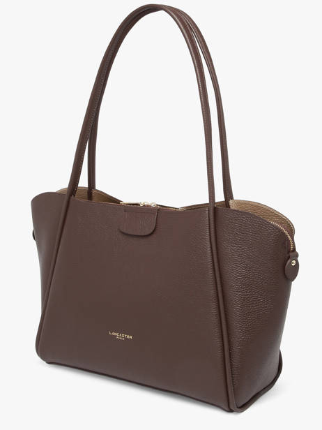 Sac Porté épaule Ida Double Cuir Lancaster Marron ida double 86 vue secondaire 2