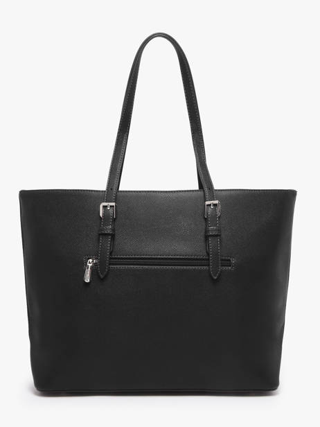 Cabas Format A4 Saffiano Polyurethane David jones Noir saffiano 5 vue secondaire 4