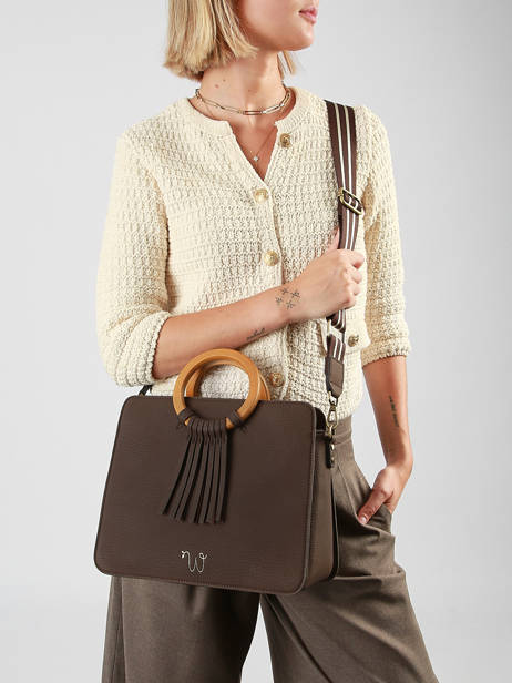 Sac à Main M Camomille Woomen Marron camomille WCAO1M vue secondaire 1