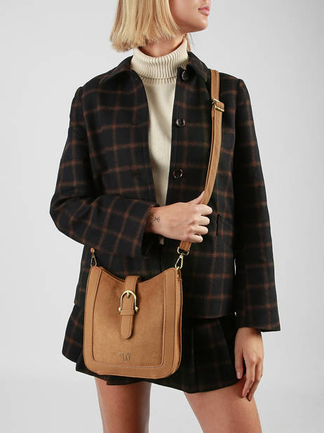 Sac Bandoulière Ellebore Woomen Marron ellebore WHEB02 vue secondaire 1