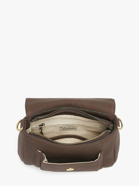 Sac Bandoulière Camomille Woomen Marron camomille WCAO06 vue secondaire 4