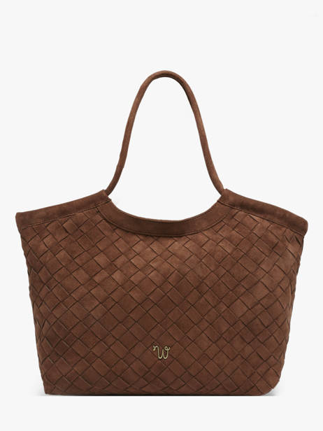 Sac Porté épaule A4 Aubepine Woomen Marron aubepine WAUB03