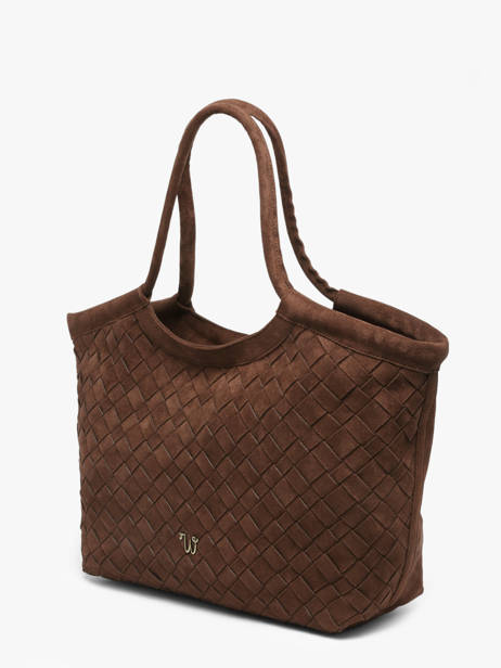 Sac Porté épaule A4 Aubepine Woomen Marron aubepine WAUB03 vue secondaire 2