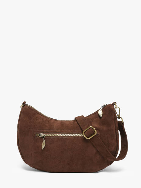 Sac Bandoulière Aubepine Woomen Marron aubepine WAUB19 vue secondaire 5