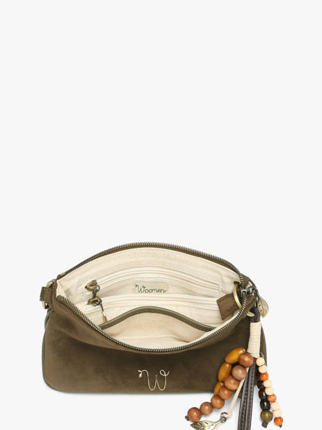 Sac Bandoulière Ginseng Woomen Vert ginseng WGIN01 vue secondaire 4