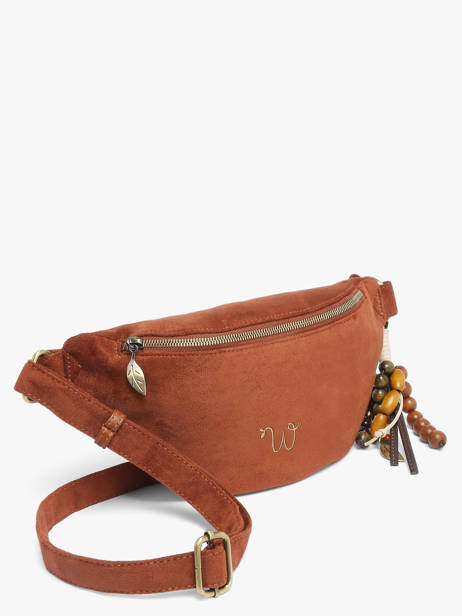 Sac Banane Woomen Marron ginseng WGIN14 vue secondaire 2