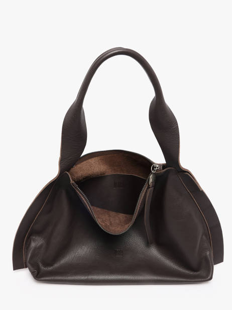 Sac Porté épaule Leather Cuir Biba Marron leather VIE1L vue secondaire 3