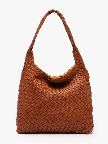 Sac Porté épaule Heritage Cuir Biba Marron heritage KIL1L vue secondaire 4