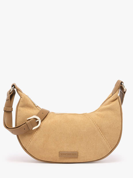 Sac Bandoulière Velours Vanessa wu Beige velours MA3036