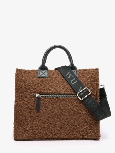 Cabas Cabas Vanessa wu Marron cabas MA3035 vue secondaire 4