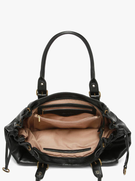 Shoulder Bag Lace A4 Mandoline Black lace 27652 other view 2