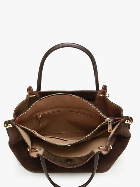 Shoulder Bag Suede Louisa Leather Lancaster Brown suede louisa 104 other view 3