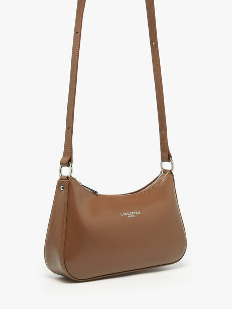 Sac Bandoulière Suave Cuir Lancaster Marron suave ace 22 vue secondaire 2