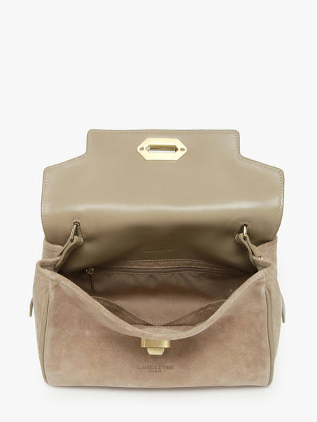 Sac Bandoulière Suede Grace Cuir Lancaster Beige suede grace 71 vue secondaire 3