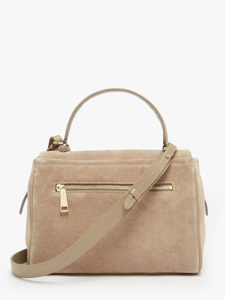 Sac Bandoulière Suede Grace Cuir Lancaster Beige suede grace 71 vue secondaire 4