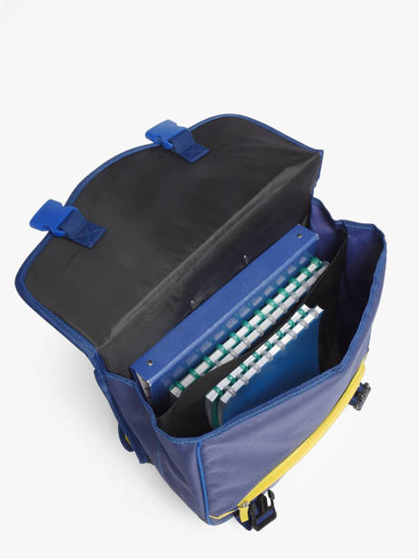 Cartable à Roulettes 2 Compartiments Pokemon Bleu pokemon & friends 26KK203K vue secondaire 3