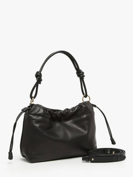 Sac Bandoulière Lush Cuir Lancaster Noir lush 112 vue secondaire 2