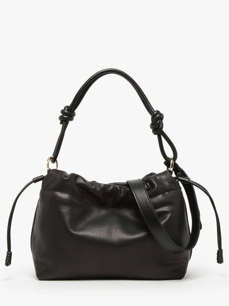 Sac Bandoulière Lush Cuir Lancaster Noir lush 112 vue secondaire 4